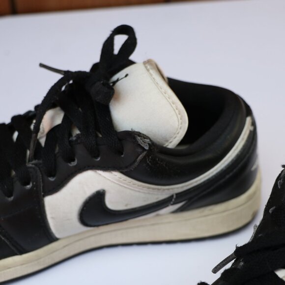 Nike Air Jordan 1 Low SE Vintage Panda Sail Black Womens Sizes - Women Size 7 - Picture 9 of 12